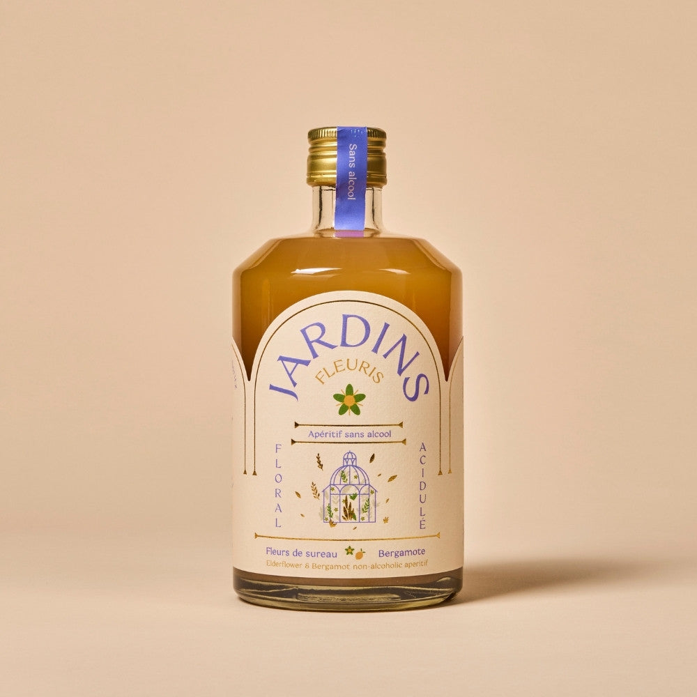 Jardins Fleuris -  Fleurs de sureau & Bergamote - 70 cl