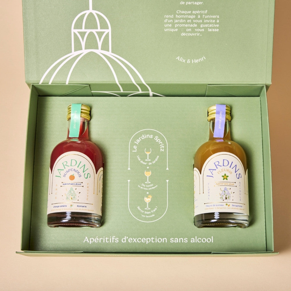 Coffret Cadeau - Format mini - Jardins Fleuris + Jardins Suspendus 20cl