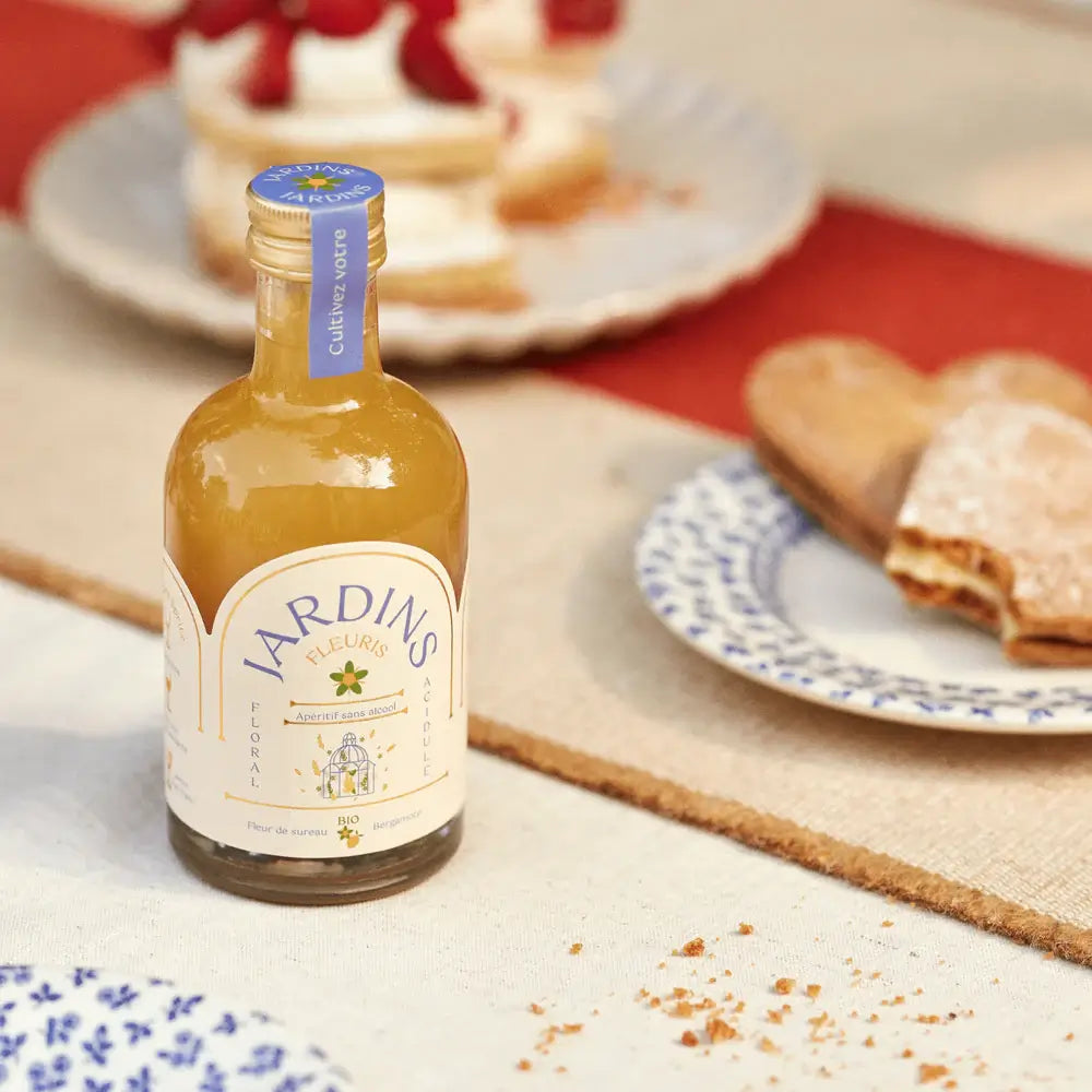 Mini-Jardins Fleuris -  Fleurs de sureau & Bergamote - 20 cl