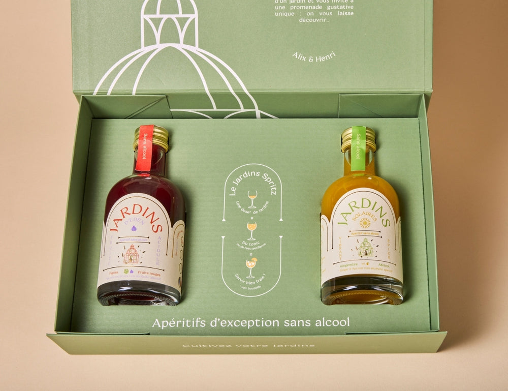Coffret Cadeau Nouveautés – Jardins Solaires & Jardins d'Eden - 20cl