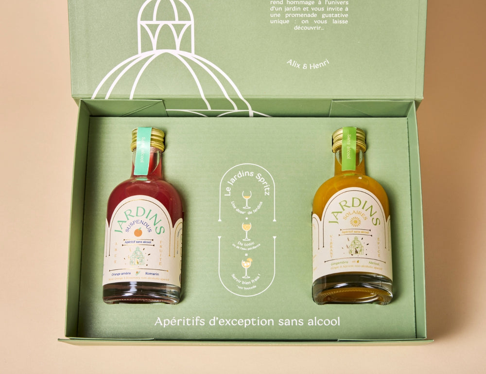 Coffret Cadeau Intense – Jardins Suspendus & Jardins Solaires - 20cl