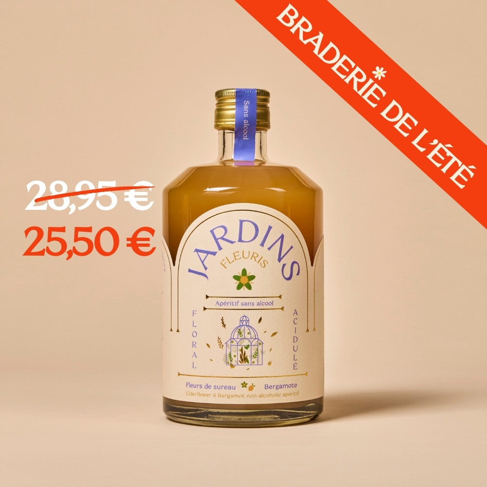 
                  
                    Jardins Fleuris -  Fleurs de sureau & Bergamote - 70 cl 🌼
                  
                