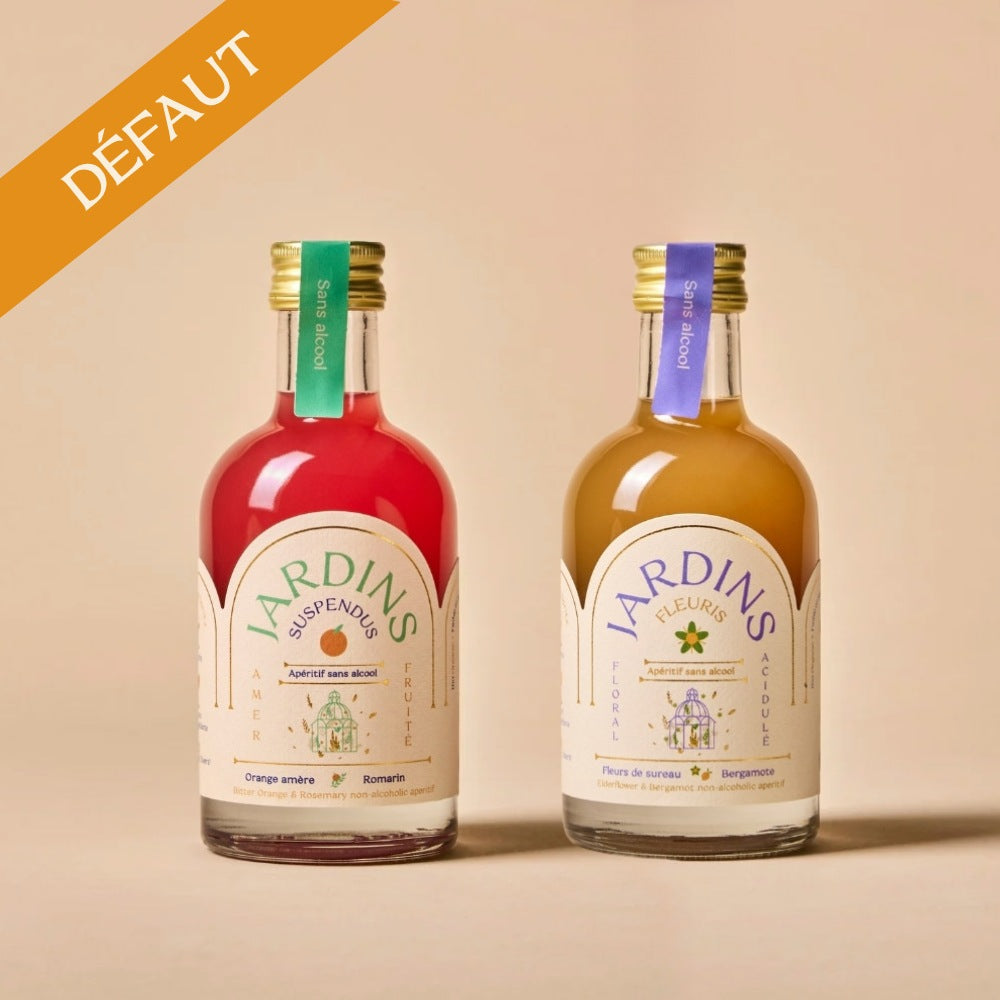 Remise spéciale défaut étiquettes - Mini Jardins Fleuris & Suspendus 20 cl