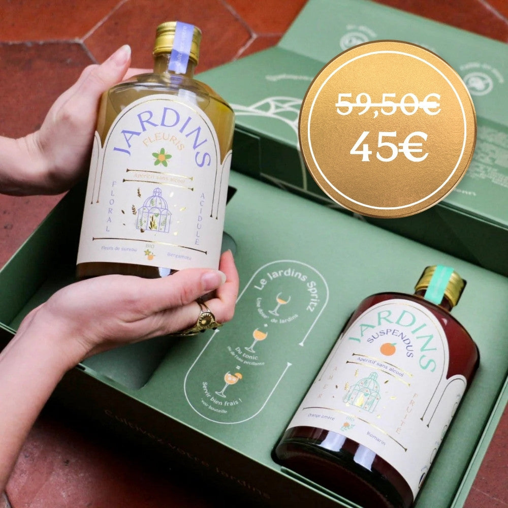 
                  
                    Coffret Cadeau - Grand format - Jardins Fleuris + Jardins Suspendus 70cl
                  
                