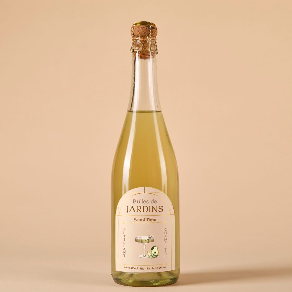 
                  
                    Nouveauté ! Bulles de Poire & Thym - 75cl
                  
                
