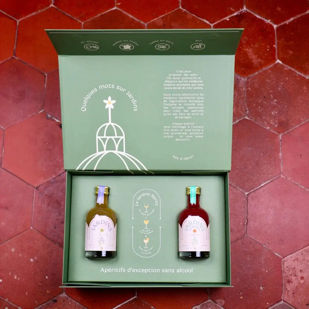 Coffret Cadeau - Format mini - Jardins Fleuris + Jardins Suspendus 20cl