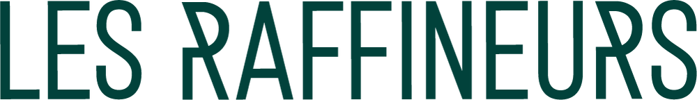 Logo des Raffineurs, marque spécialisée dans les cadeaux originaux et haut de gamme.
