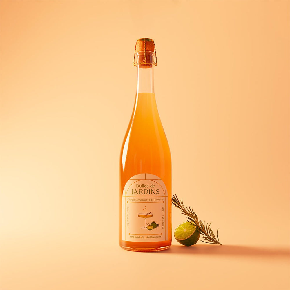 Bulles de Bergamote & Romarin - 75 cL - Jardins - cocktail sans alcool